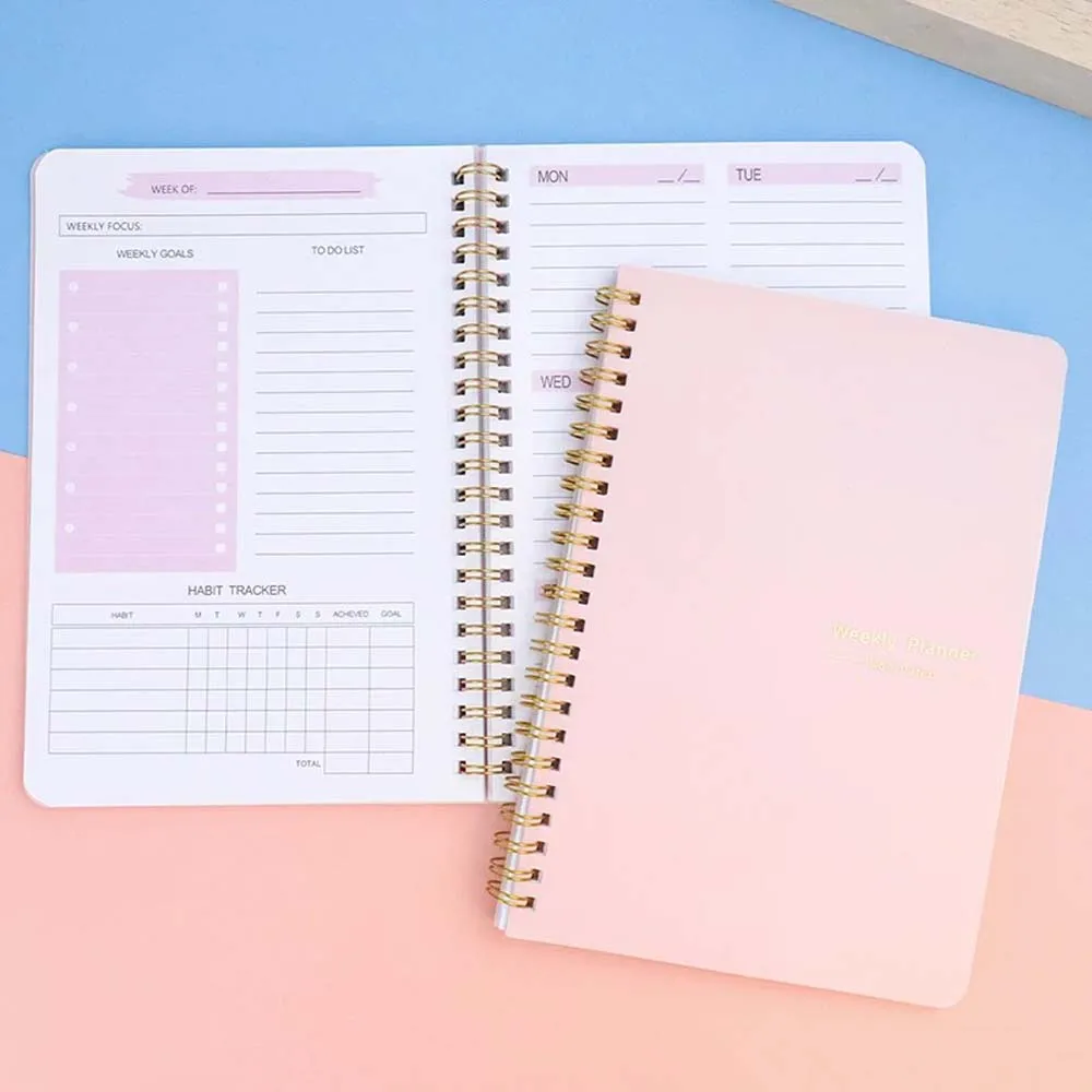 Planner Weekly Budget - Agenda hebdomadaire A5, agenda quotidien à