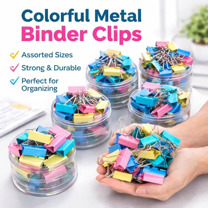 Office Stationery And Supply - Clips de reliure en métal longs
