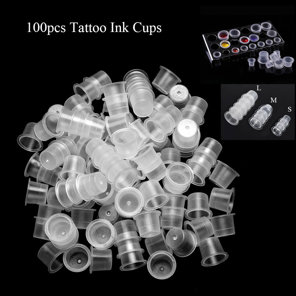 Calligraphy Ink Bottle - Pigment de tatouage transparent, 100 pièces,