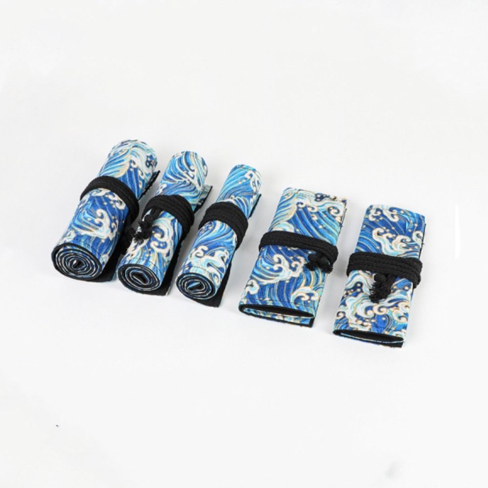Pen Pouch Roll - Sac à crayons en toile à