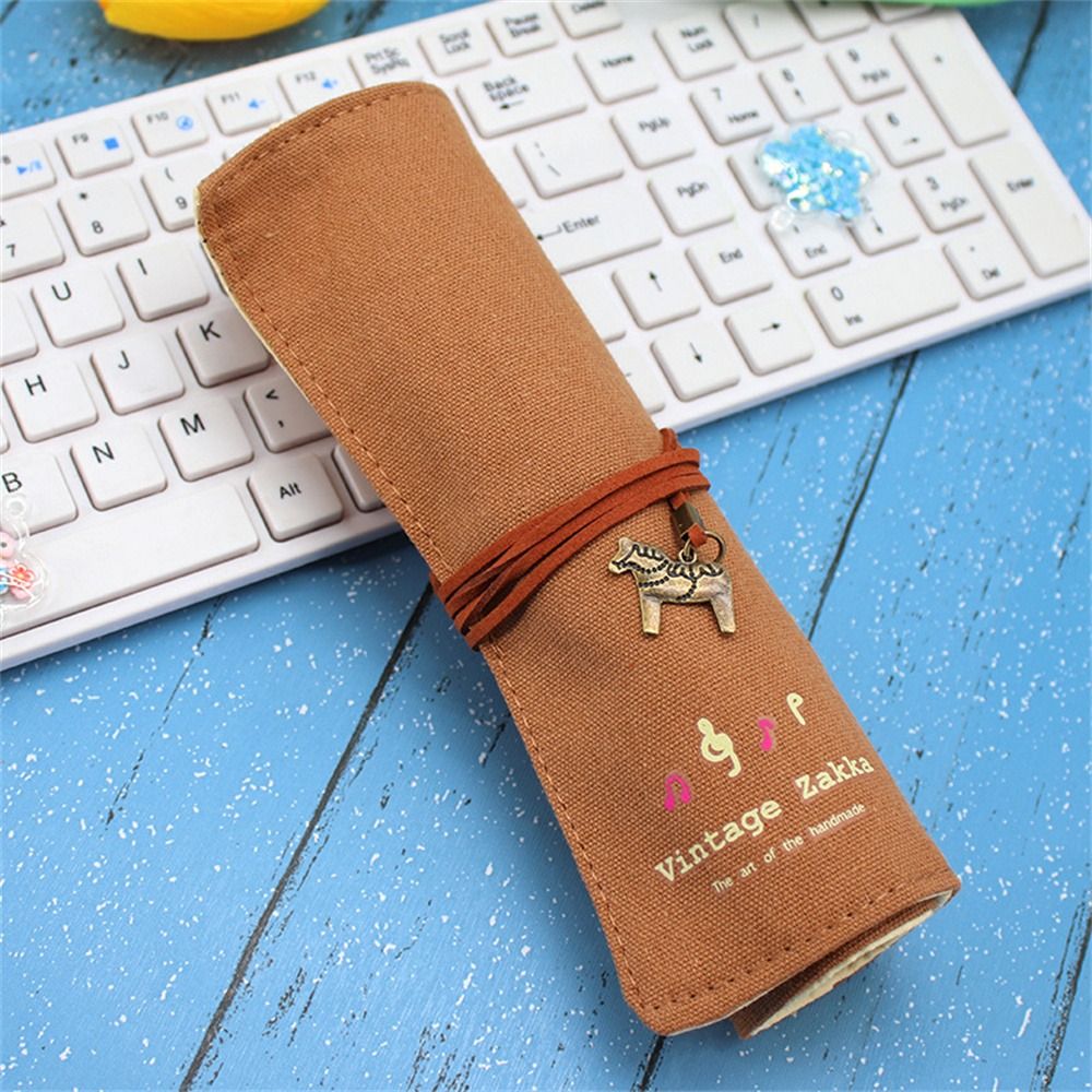 Pen Pouch Roll - Étui à crayons 12 trous, pochette