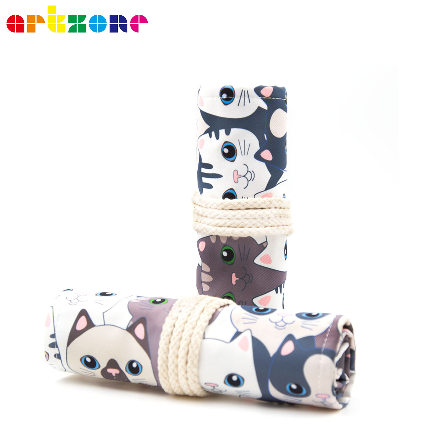 Pen Pouch Roll - Trousse à Crayons en Toile avec