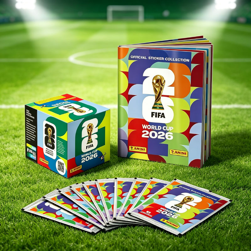 Cardstock Paper Pack - Autocollants officiels Panini Coupe du Monde