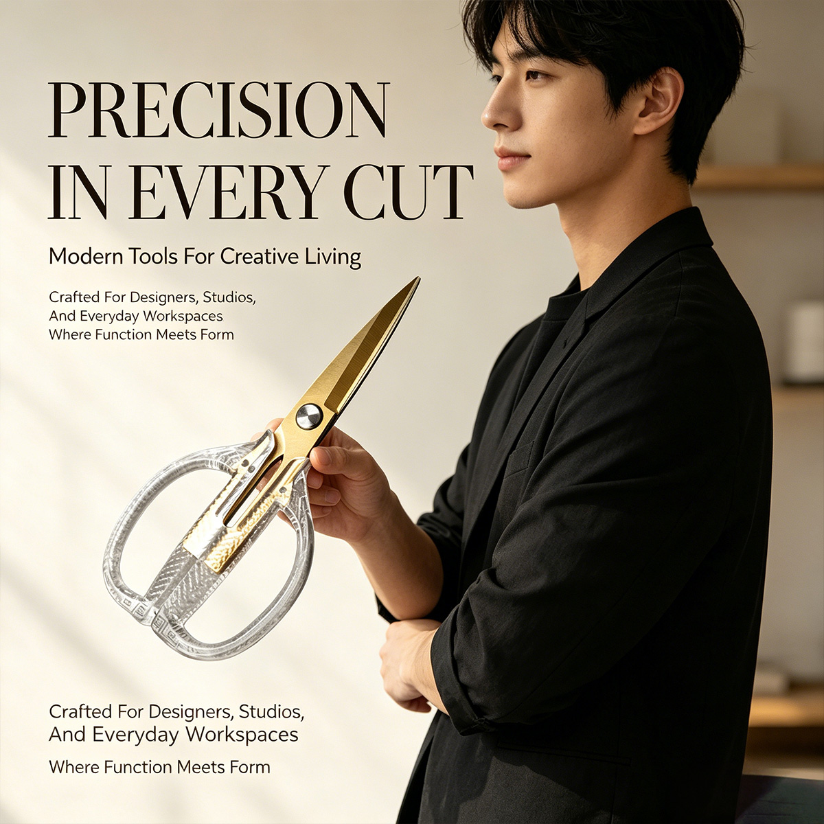 Scissors Stainless Craft - Ciseaux professionnels en acier inoxydable -