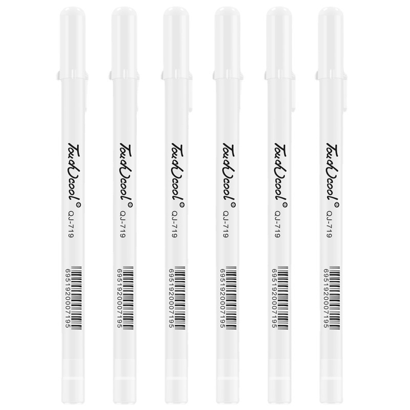 Whiteboard Marker Set - Ensemble de stylos marqueurs Manga blancs,