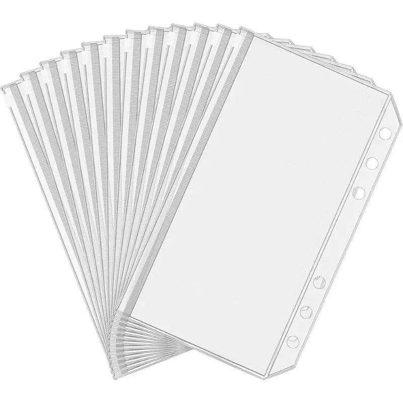 Planner Weekly Budget - 6-24 pochettes A6 à 6 trous