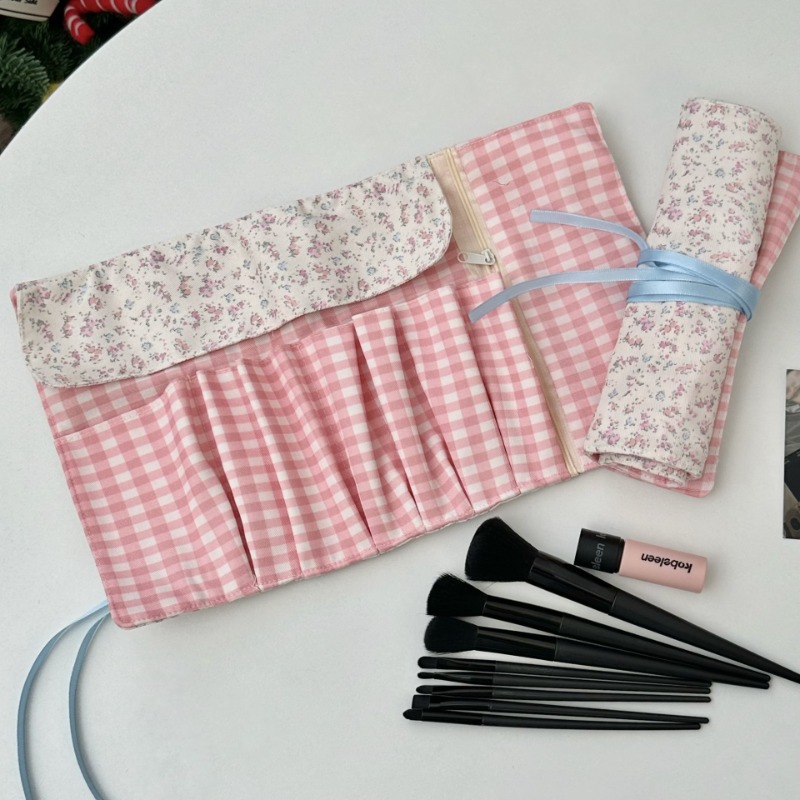 Pen Pouch Roll - Sacs à crayons enroulables floraux de
