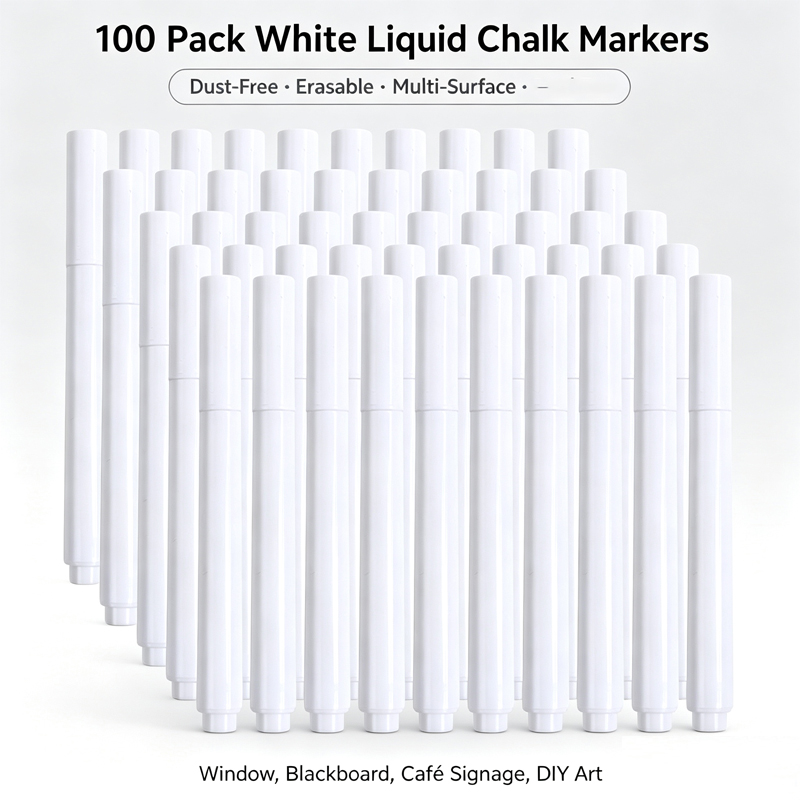 Whiteboard Marker Set - Stylo effaçable à la craie liquide,