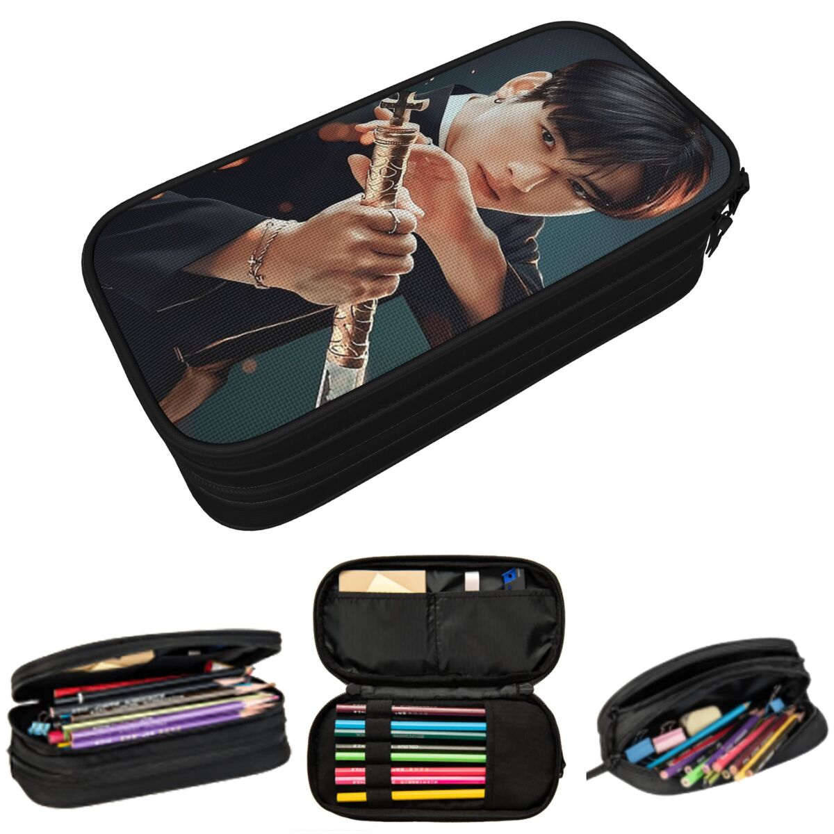Cha Eunwoo – trousse à crayons - Stationery And Office Supply Chain avis et prix