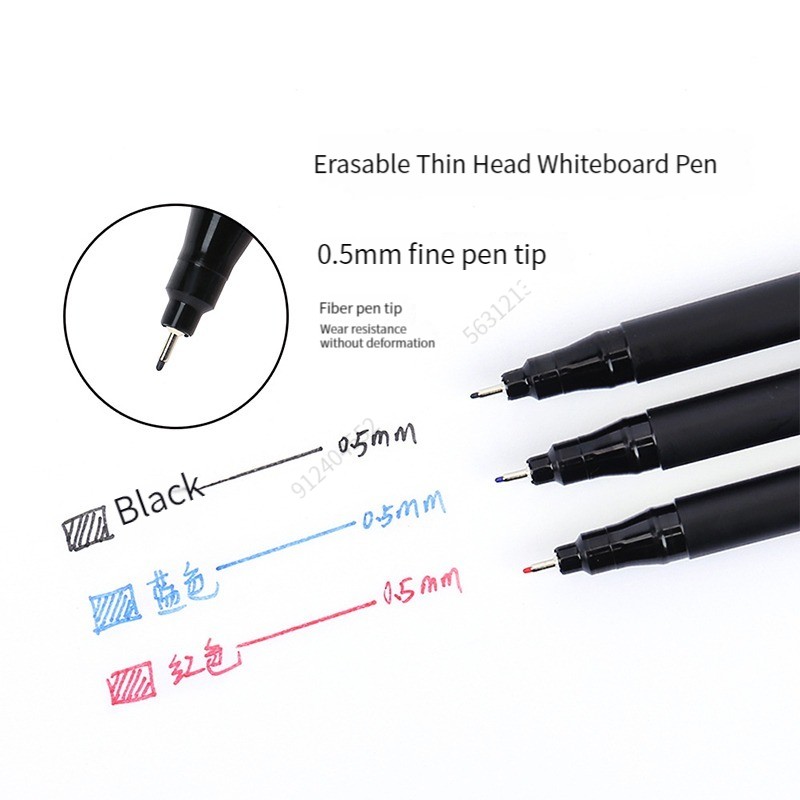 1/3 pièces 0.5mm effaçable à s - Whiteboard Marker Set avis et prix