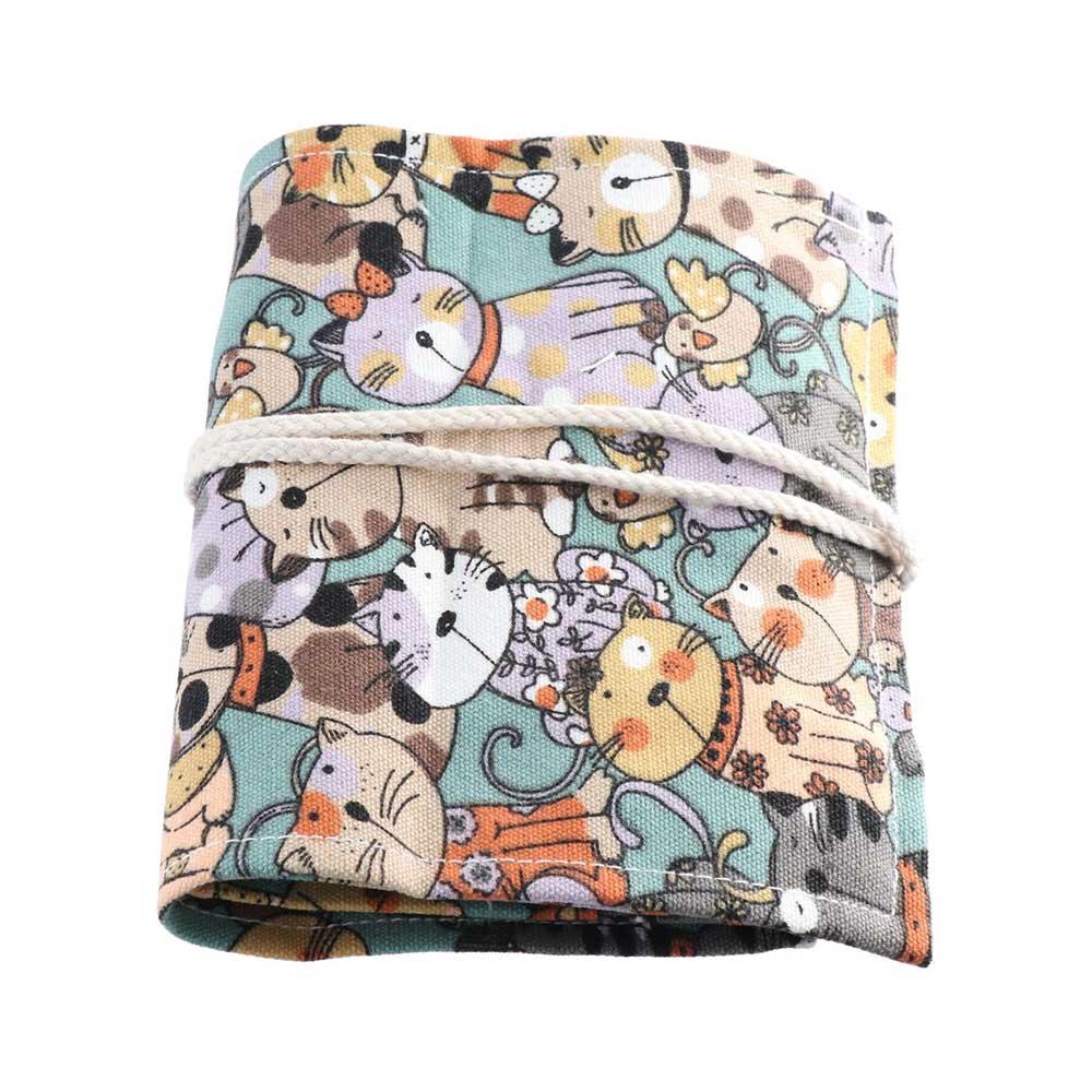 Trousse à crayons en toile gra - Pen Pouch Roll avis et prix