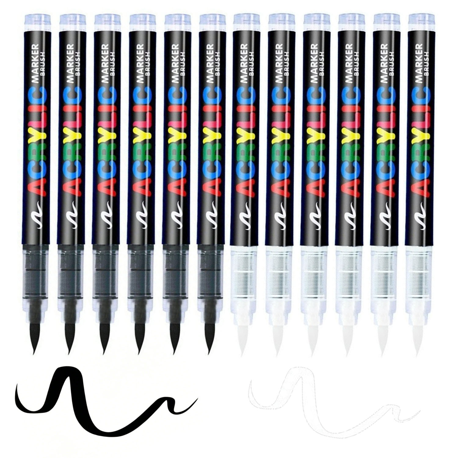 Lot de 12 marqueurs acryliques - Whiteboard Marker Set avis et prix