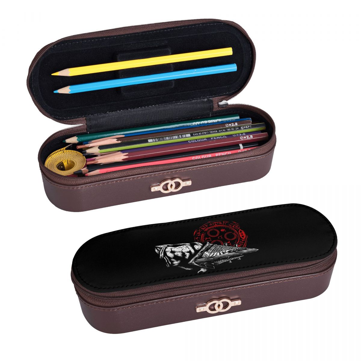 Étuis à crayons en cuir Chain  - Stationery And Office Supply Chain avis et prix