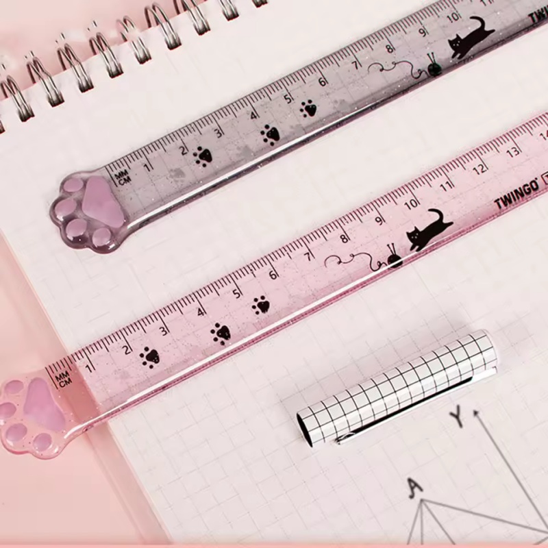 Règle en plastique transparent - Ruler Set Transparent avis et prix