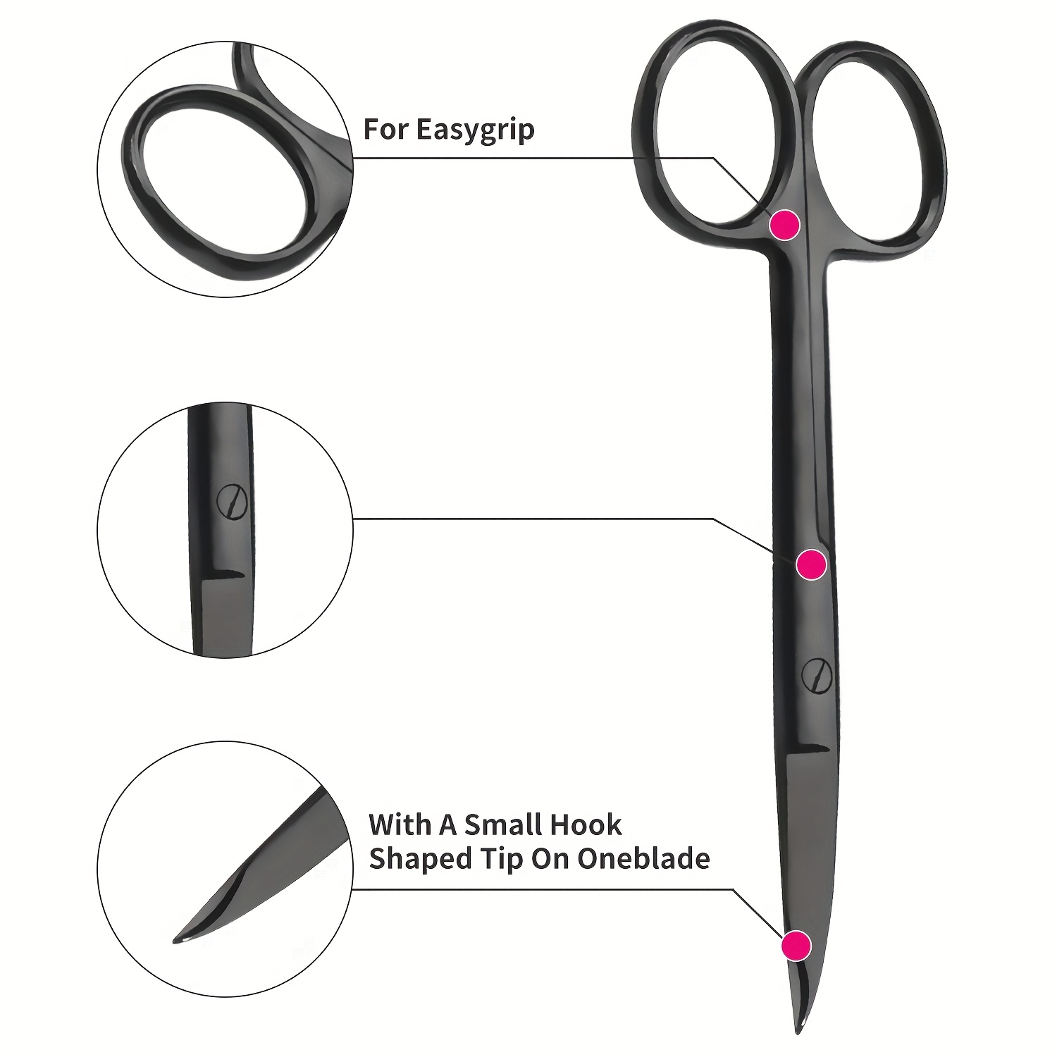 Ciseaux multicolores pour enle - Scissors Stainless Craft avis et prix