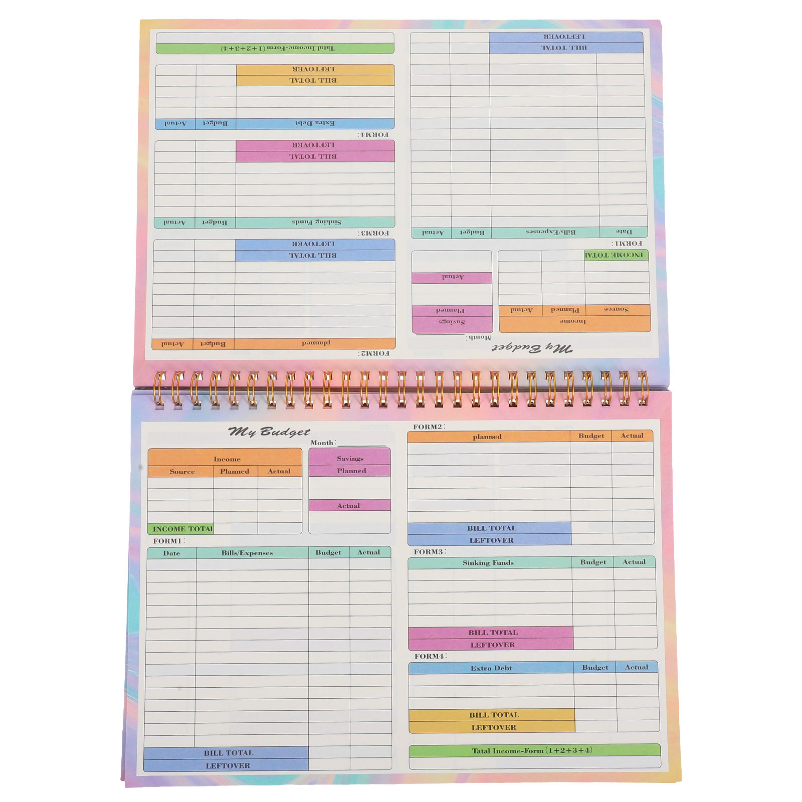 Carnet de suivi des dépenses e - Planner Weekly Budget avis et prix