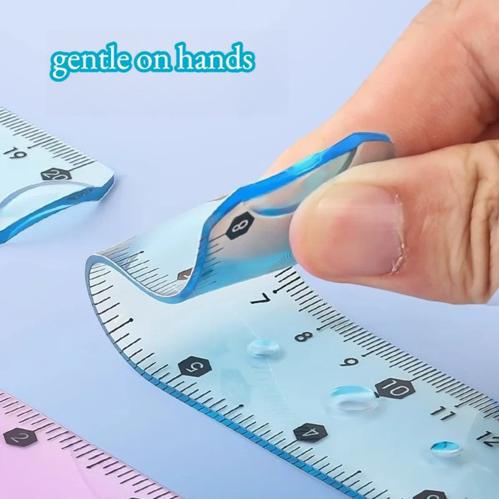 Règle souple transparente, bor - Ruler Set Transparent avis et prix