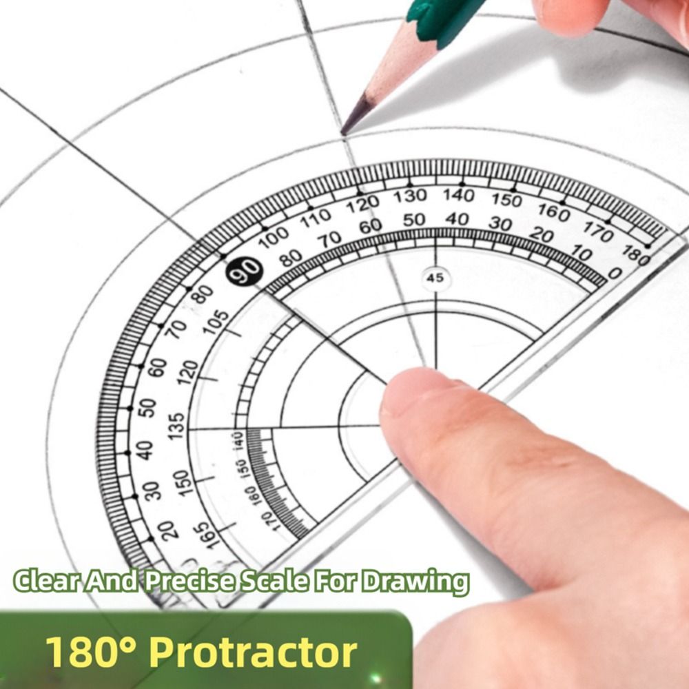 Ensemble de 8 pièces : Règle e - Ruler Set Transparent avis et prix