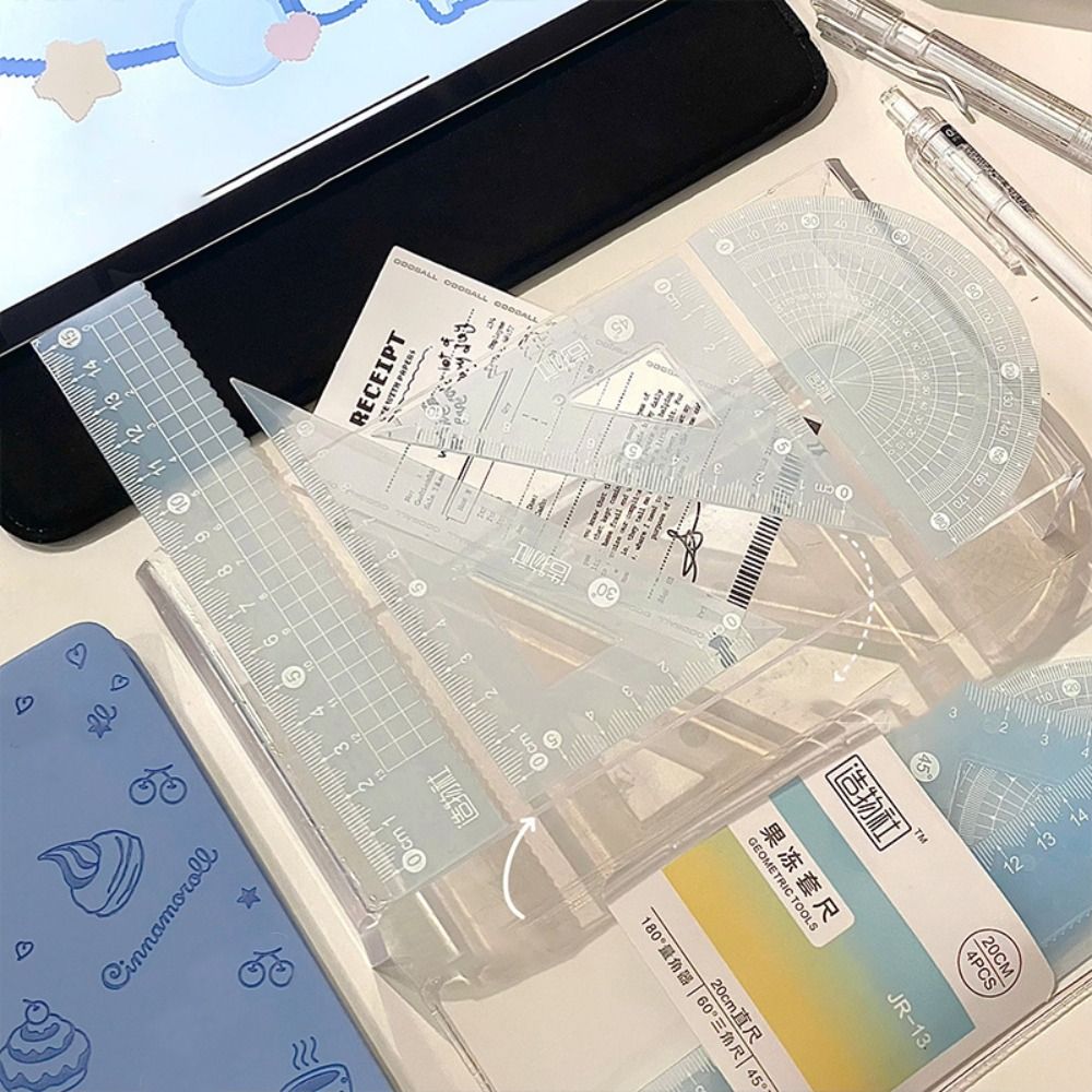 Ensemble de règles à gelée mul - Ruler Set Transparent avis et prix