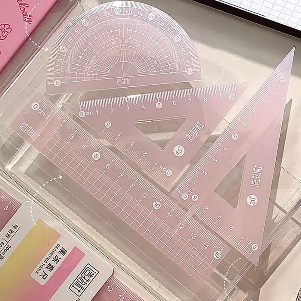 Ensemble de règles à gelée mul - Ruler Set Transparent avis et prix