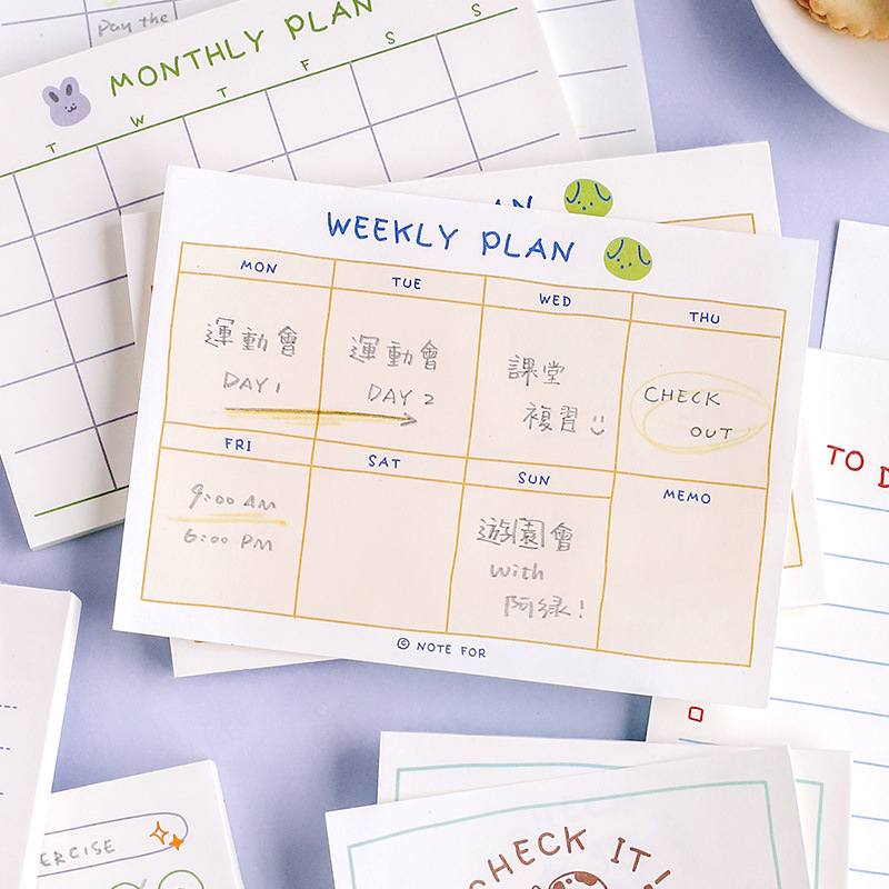 Bloc-notes mignon de la série  - Office Stationery Supply List avis et prix