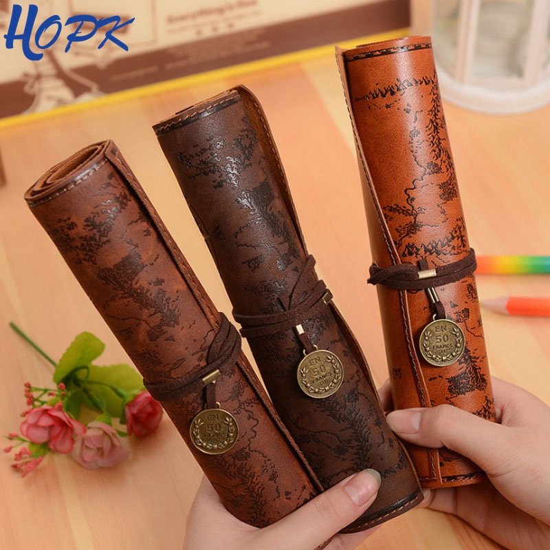 Étuis à crayons Vintage rétro  - Pen Pouch Roll avis et prix