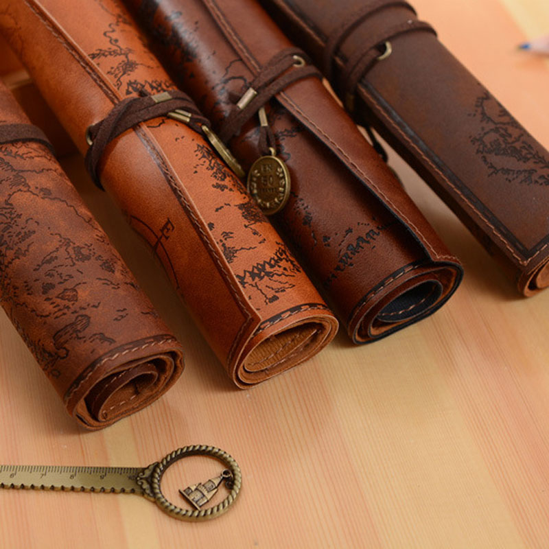 Étuis à crayons Vintage rétro  - Pen Pouch Roll avis et prix