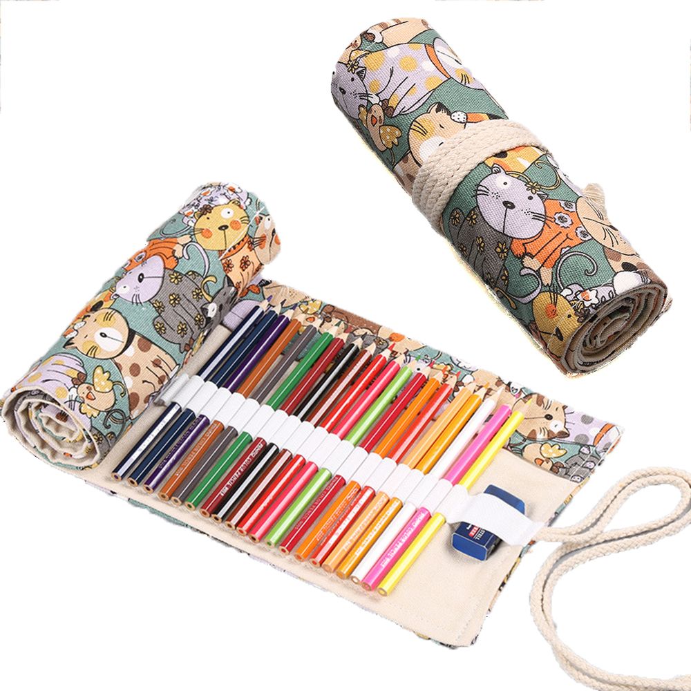 Rouleau de chat mignon créatif - Pen Pouch Roll avis et prix