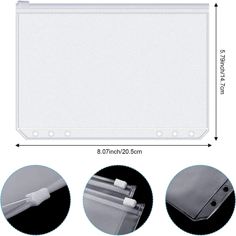 Pochettes pour classeur A6 à 6 - Planner Weekly Budget avis et prix