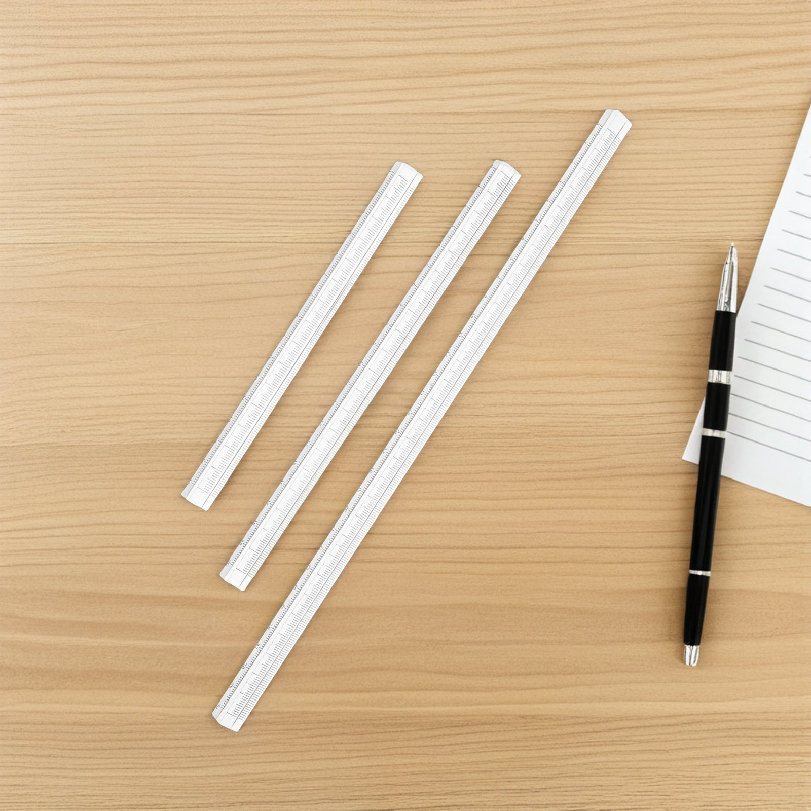 Ensemble de 3 règles de dessin - Ruler Set Transparent avis et prix