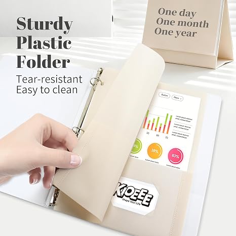 Lot de 7 dossiers en plastique - Paper Punch 3 Hole avis et prix